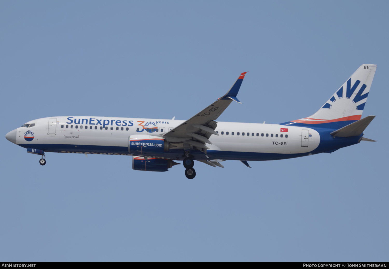 Aircraft Photo of TC-SEI | Boeing 737-8HC | SunExpress | AirHistory.net #494312