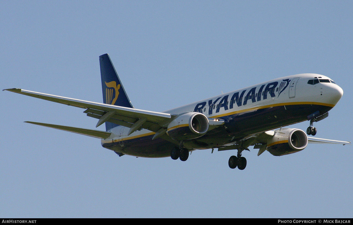 Aircraft Photo of EI-DCR | Boeing 737-8AS | Ryanair | AirHistory.net #494323