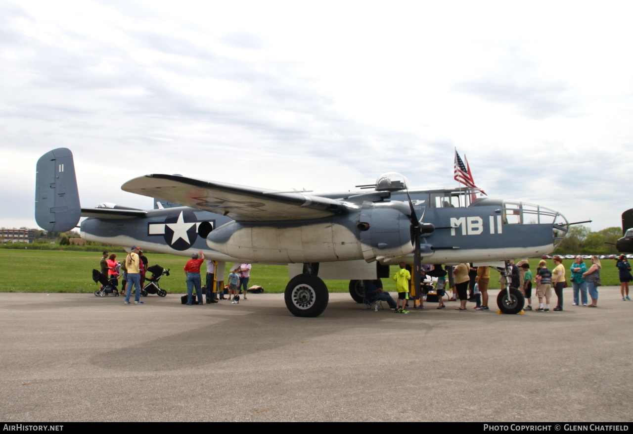 Aircraft Photo of N5865V | North American PBJ-1J Mitchell | Commemorative Air Force | USA - Marines | AirHistory.net #494326