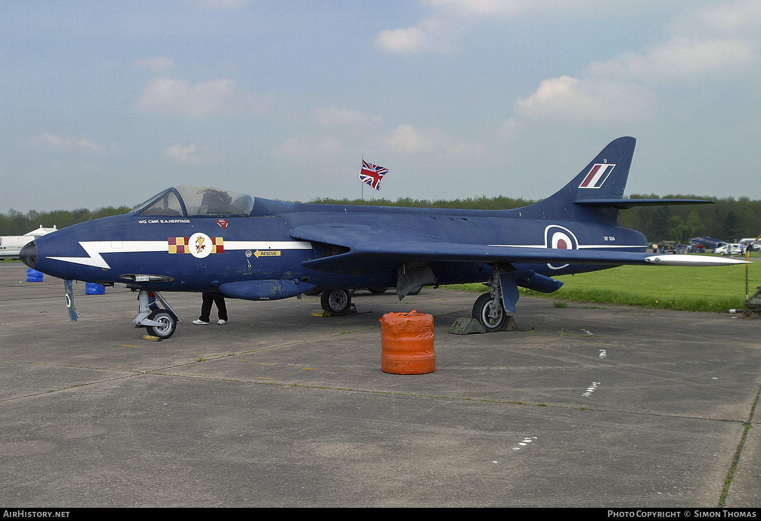 Aircraft Photo of XF324 | Hawker Hunter F51 | UK - Air Force | AirHistory.net #494333