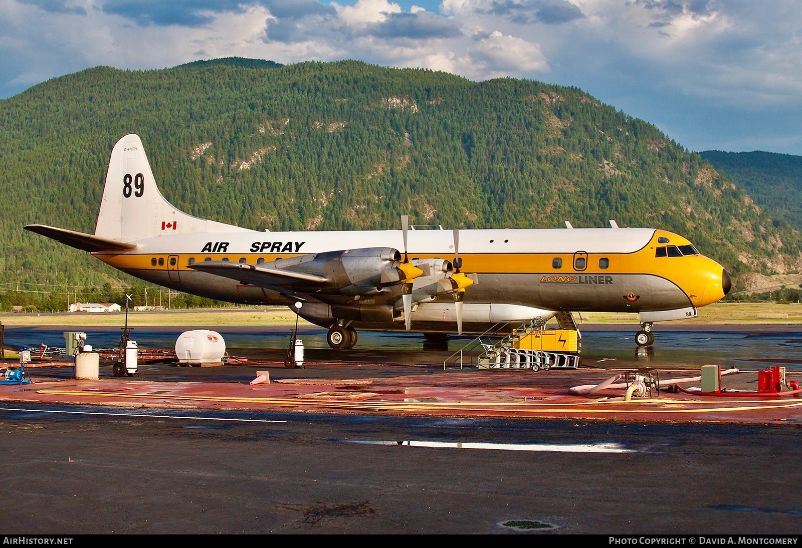 Aircraft Photo of C-FVFH | Lockheed L-188A(AT) Electra | Air Spray | AirHistory.net #494345