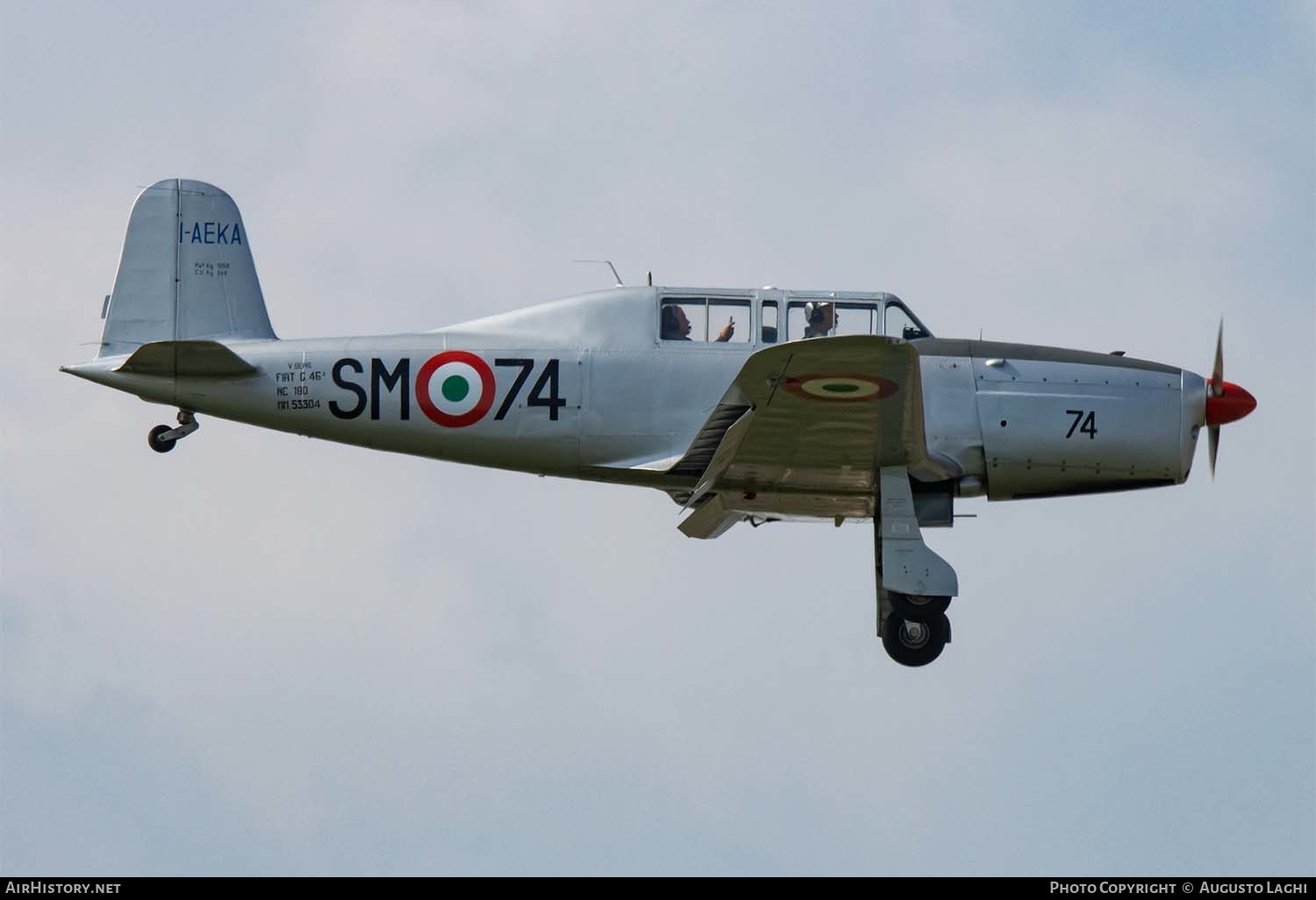 Aircraft Photo of I-AEKA / 53304 | Fiat G-46-4B | Italy - Air Force | AirHistory.net #494349