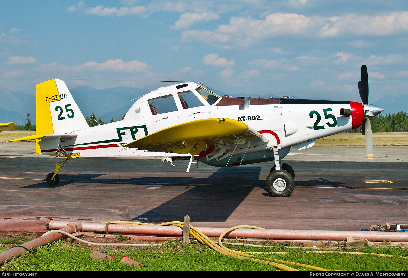 Aircraft Photo of C-GZUE | Air Tractor AT-802F (AT-802A) | Forest Protection Ltd - FPL | AirHistory.net #494370