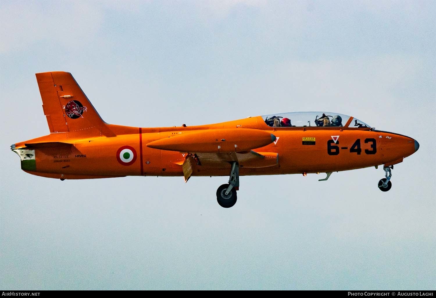 Aircraft Photo of I-RVEG / MM54168 | Aermacchi MB-326E | Italy - Air Force | AirHistory.net #494380