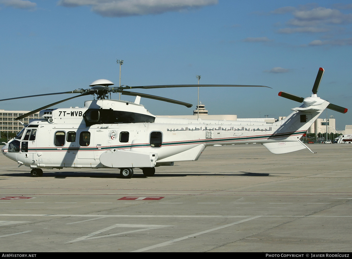 Aircraft Photo of 7T-WVB | Eurocopter EC-225LP Super Puma Mk2+ | Algeria - Air Force | AirHistory.net #494389