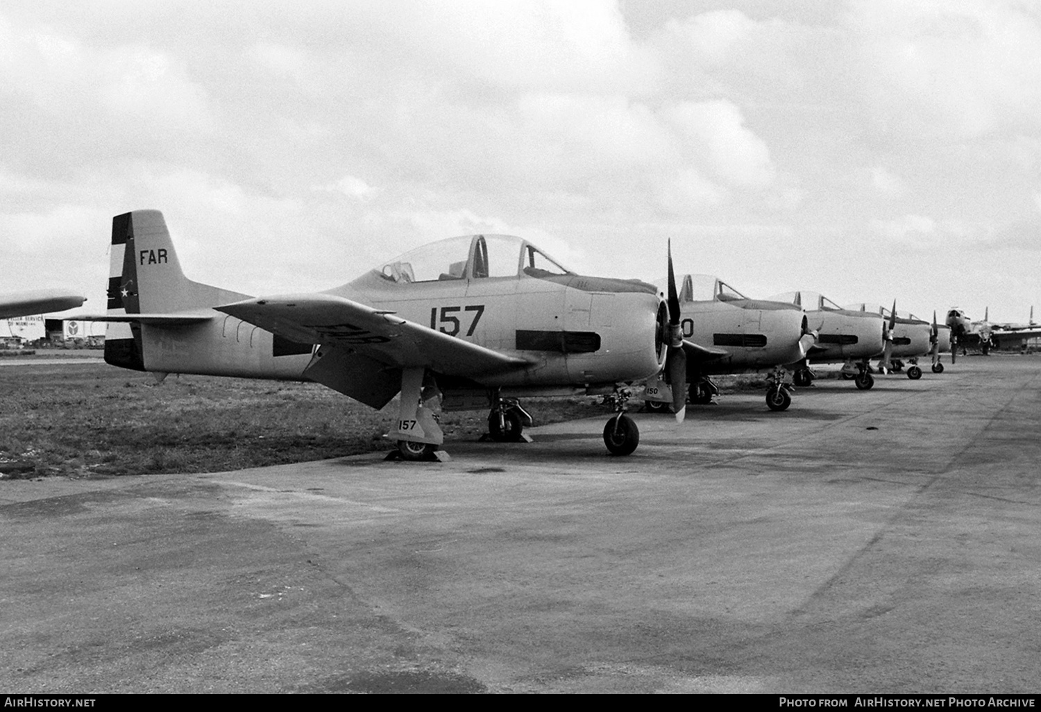 Aircraft Photo of 157 | North American T-28A Trojan | Cuba - Air Force | AirHistory.net #494397