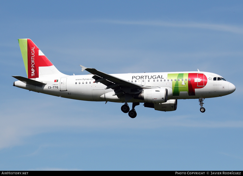 Aircraft Photo of CS-TTQ | Airbus A319-112 | TAP Portugal | AirHistory.net #494404
