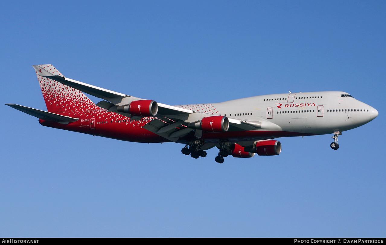 Aircraft Photo of EI-XLH | Boeing 747-446 | Rossiya - Russian Airlines | AirHistory.net #494407