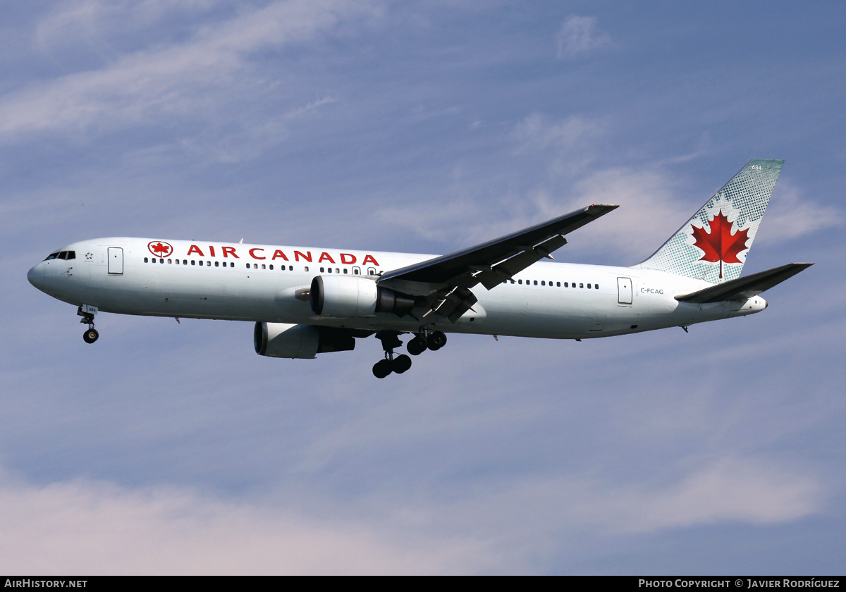 Aircraft Photo of C-FCAG | Boeing 767-375/ER | Air Canada | AirHistory.net #494408