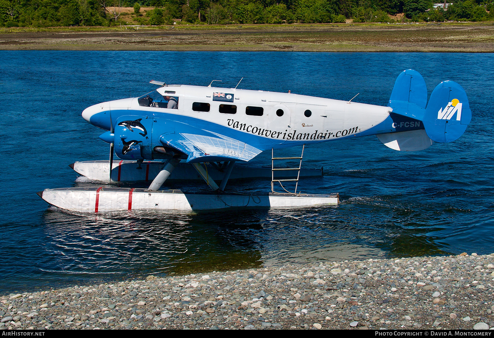 Aircraft Photo of C-FCSN | Beech D18S | Vancouver Island Air | AirHistory.net #494422