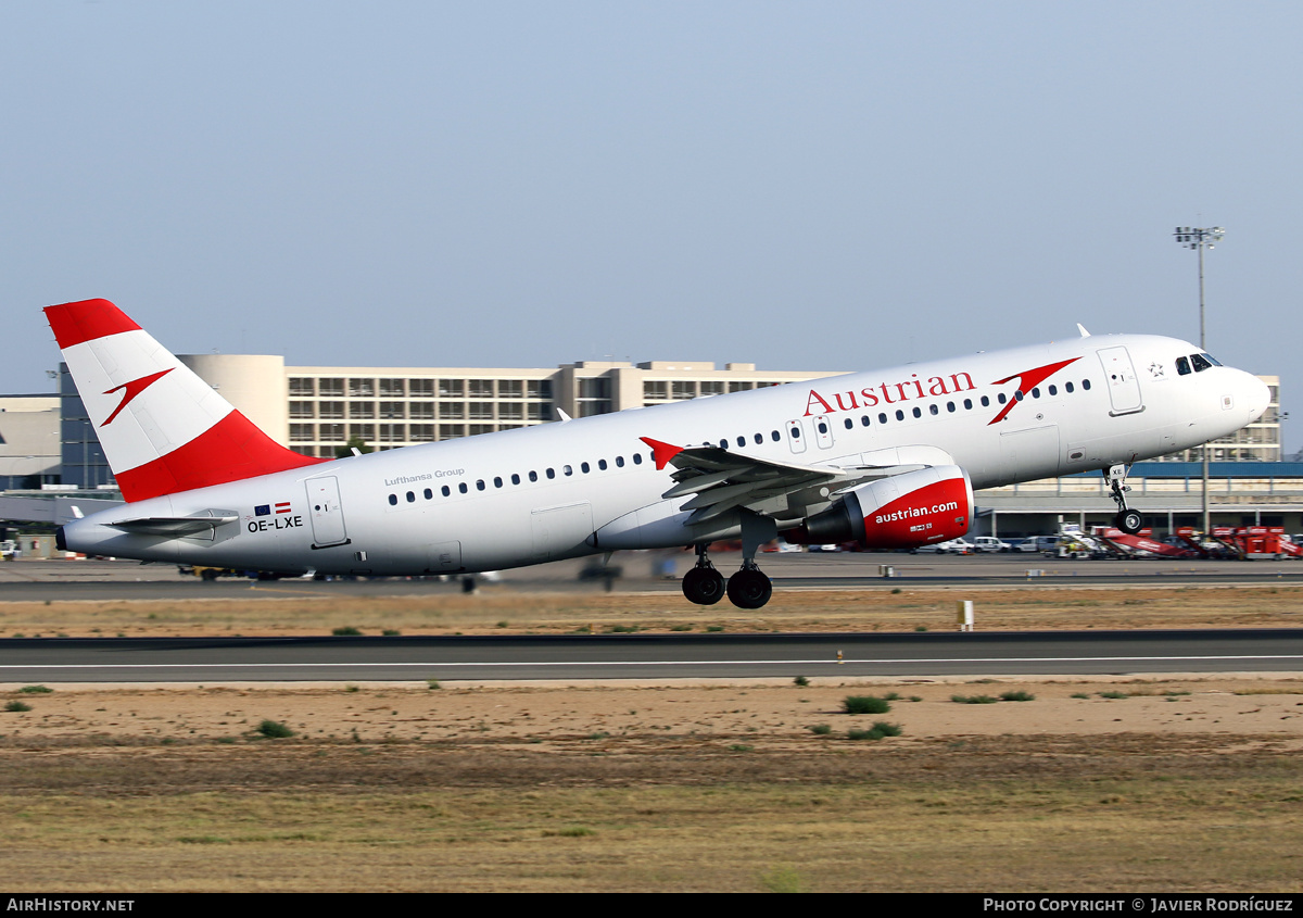 Aircraft Photo of OE-LXE | Airbus A320-216 | Austrian Airlines | AirHistory.net #494425