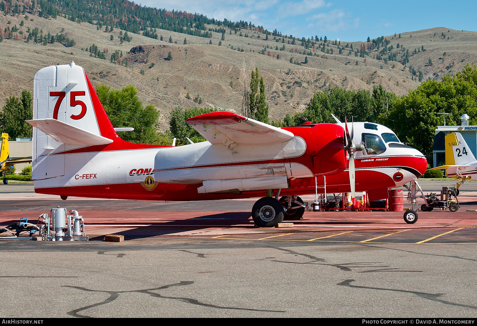 Aircraft Photo of C-FEFX | Conair S-2 Firecat | Conair Aviation | AirHistory.net #494432