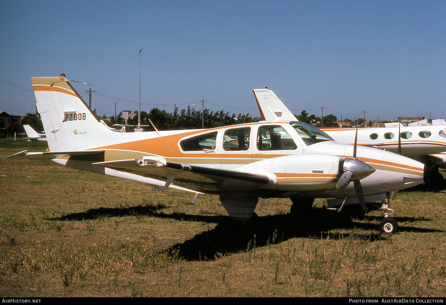 Aircraft Photo of P2-BOB | Beech 95-B55 Baron | AirHistory.net #494453
