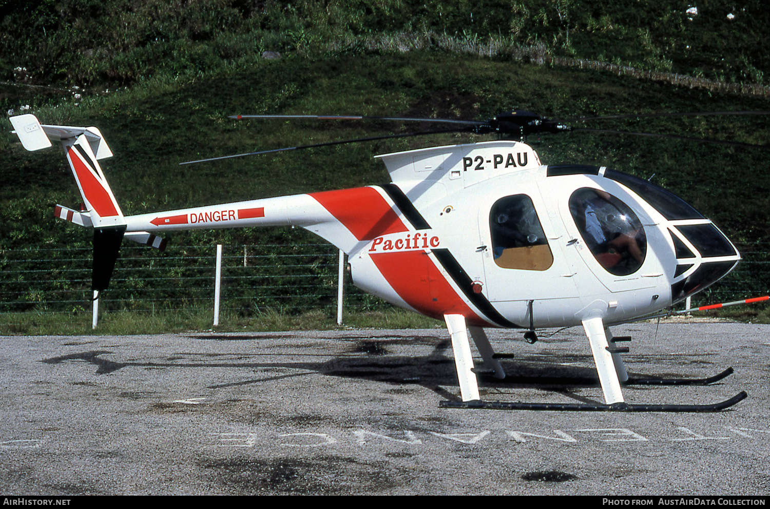 Aircraft Photo of P2-PAU | MD Helicopters MD-500E (369E) | Pacific Helicopters | AirHistory.net #494461