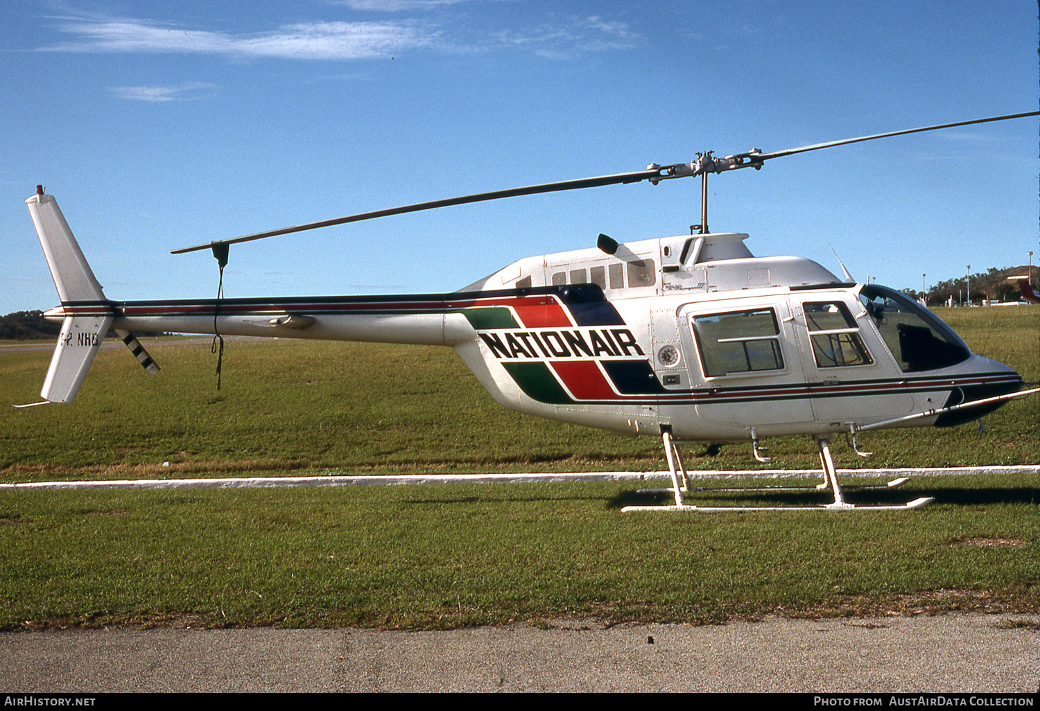 Aircraft Photo of P2-NHB | Bell 206B-3 JetRanger III | Nationair | AirHistory.net #494464