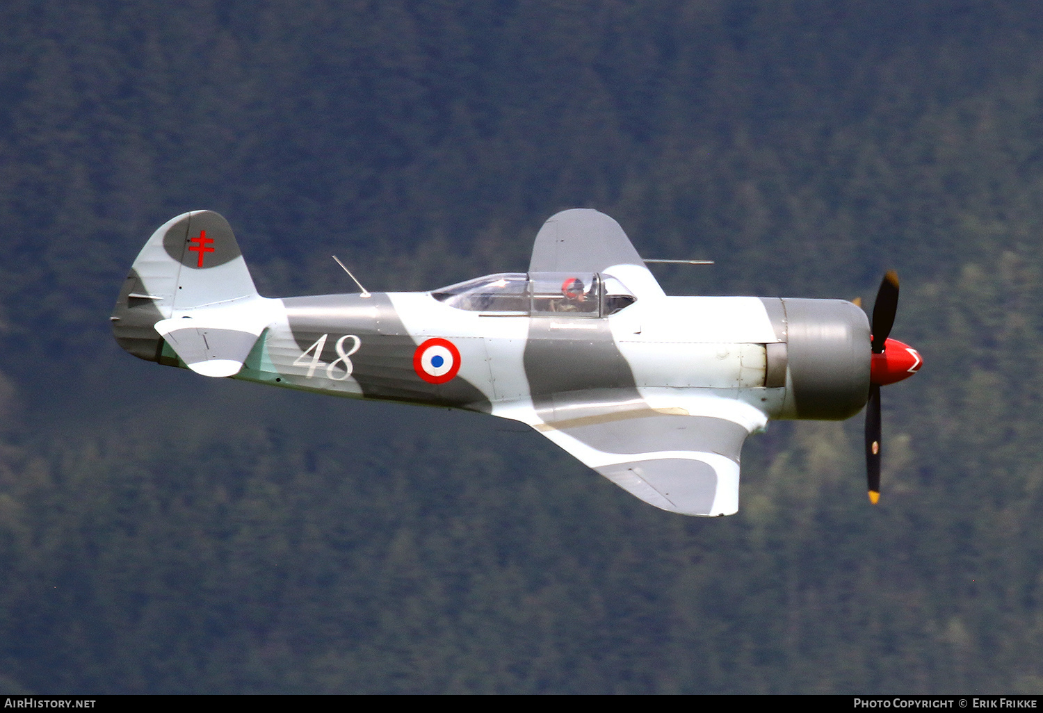 Aircraft Photo of F-AZZK / 48 | Yakovlev Yak-3U | France - Air Force | AirHistory.net #494466