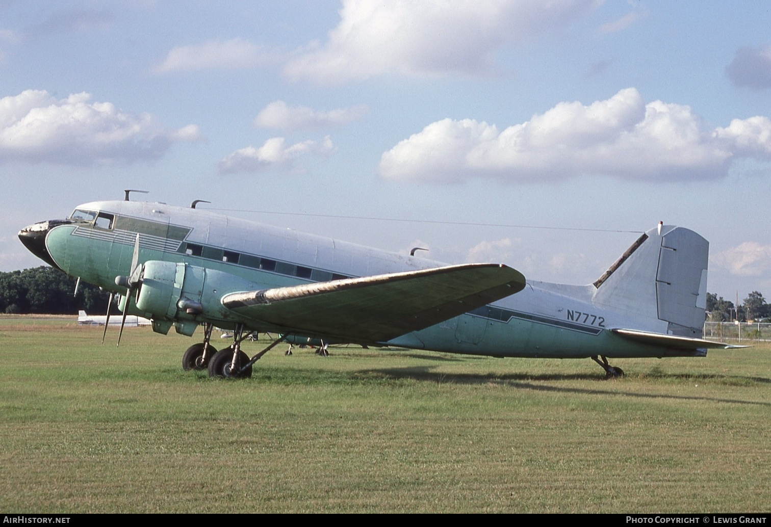 Aircraft Photo of N7772 | Douglas DC-3(A) | AirHistory.net #494492