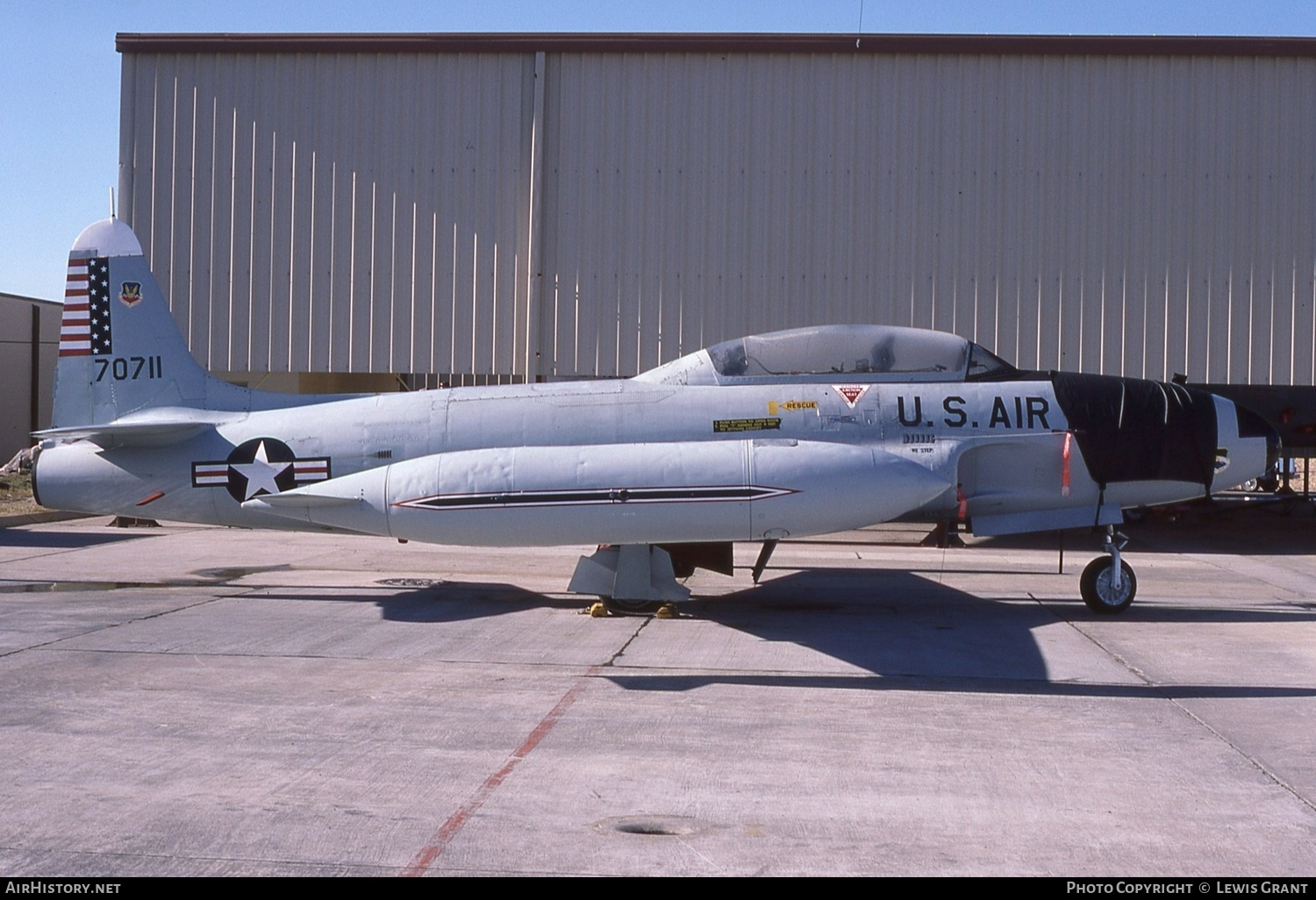 Aircraft Photo of 57-711 / 70711 | Lockheed T-33A | USA - Air Force | AirHistory.net #494497