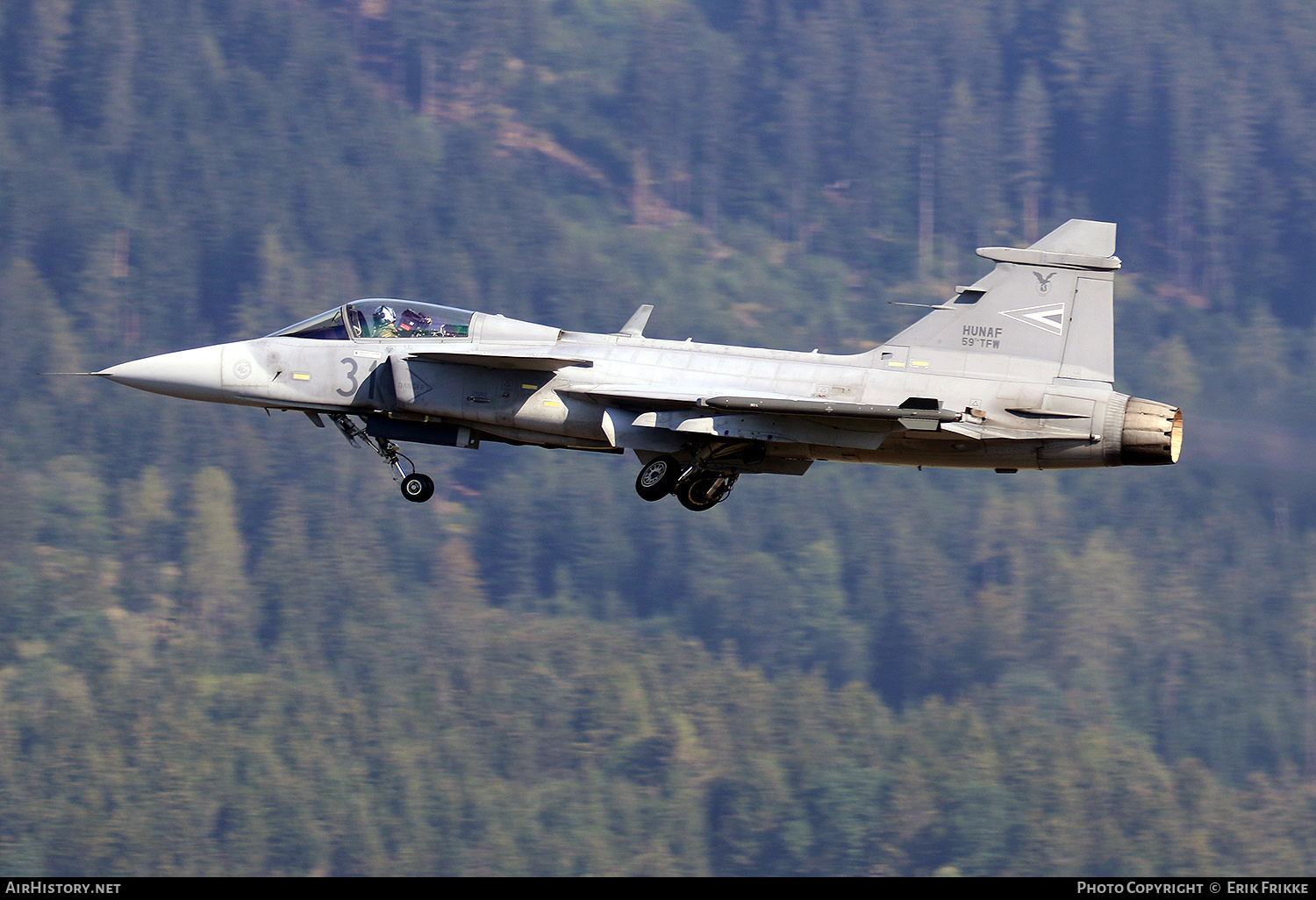 Aircraft Photo of 31 | Saab JAS 39C Gripen | Hungary - Air Force | AirHistory.net #494520