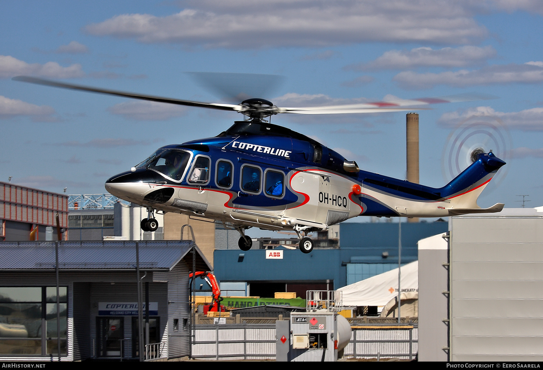 Aircraft Photo of OH-HCQ | AgustaWestland AW-139 | Copterline | AirHistory.net #494533