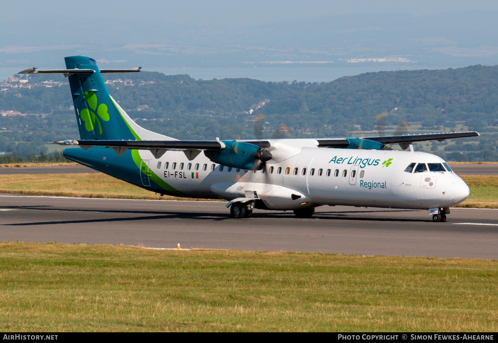 Aircraft Photo of EI-FSL | ATR ATR-72-600 (ATR-72-212A) | Aer Lingus Regional | AirHistory.net #494553