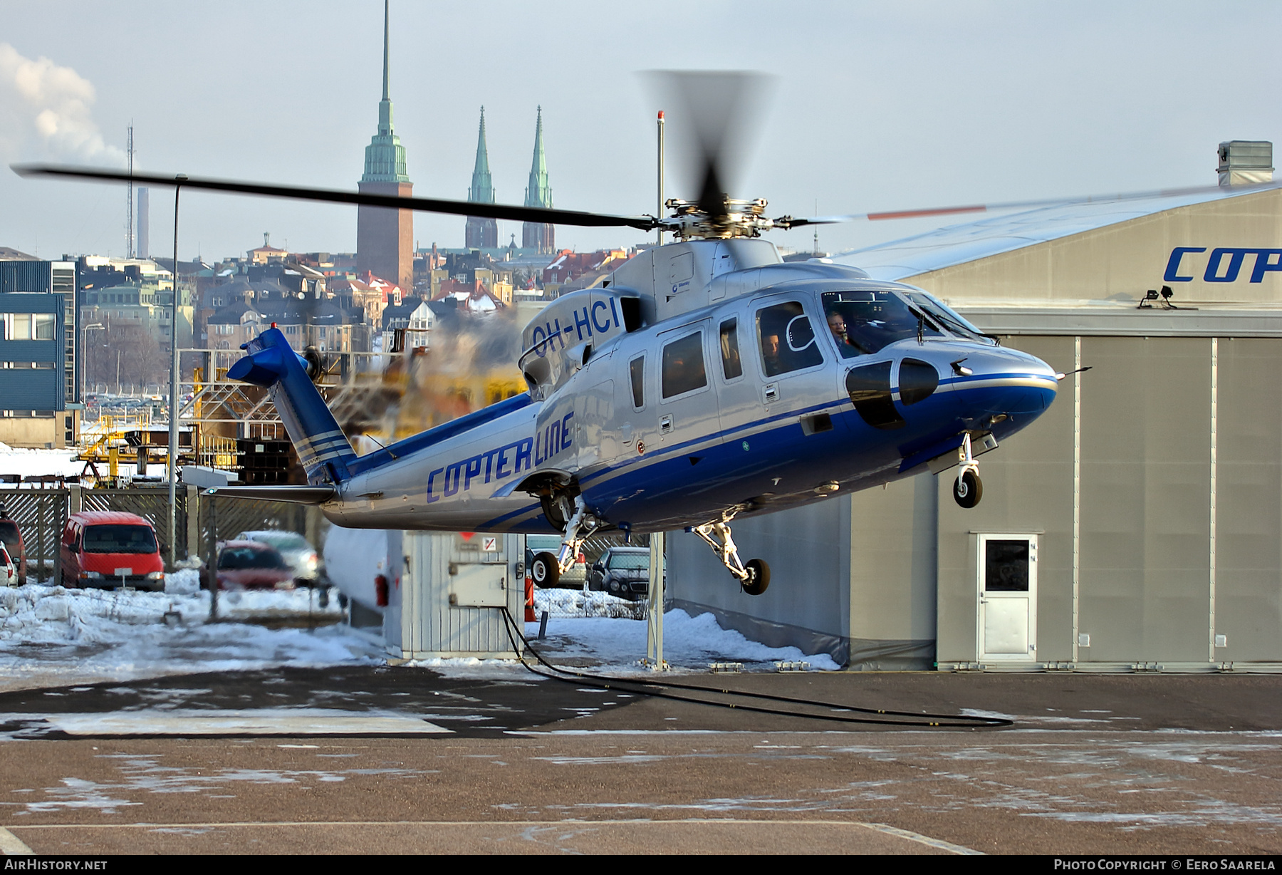 Aircraft Photo of OH-HCI | Sikorsky S-76C+ | Copterline | AirHistory.net #494562