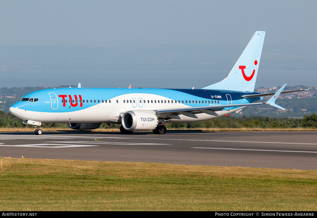 Aircraft Photo of G-TUMM | Boeing 737-8 Max 8 | TUI | AirHistory.net #494567