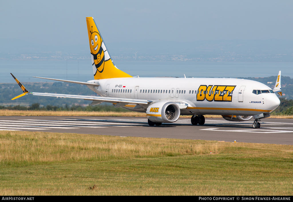 Aircraft Photo of SP-RZG | Boeing 737-8200 Max 200 | Buzz | AirHistory.net #494568