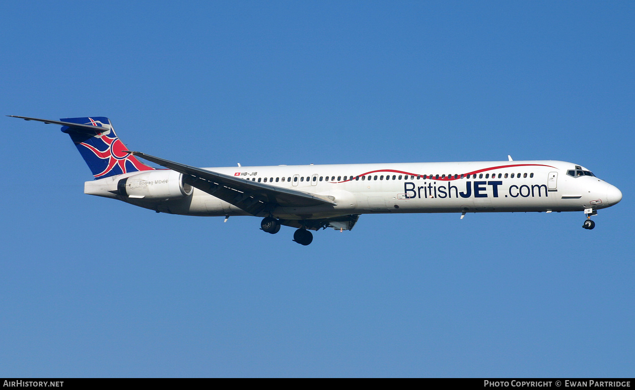 Aircraft Photo of HB-JIB | McDonnell Douglas MD-90-30 | BritishJet | AirHistory.net #494580