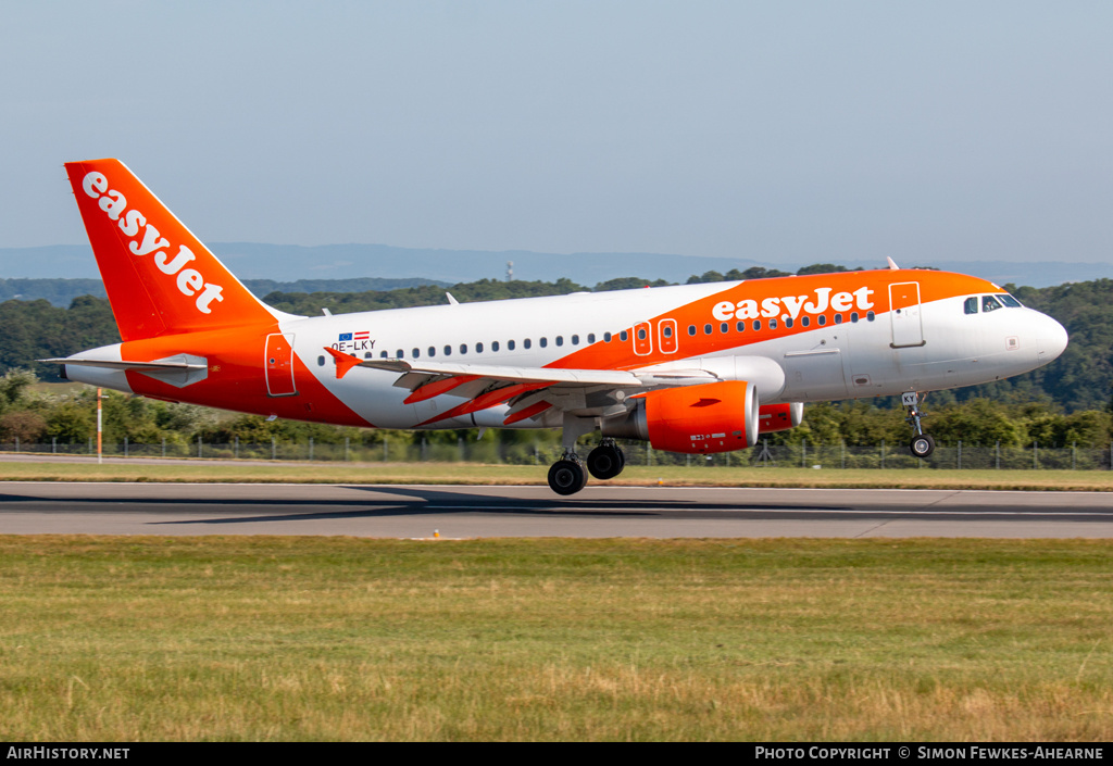 Aircraft Photo of OE-LKY | Airbus A319-111 | EasyJet | AirHistory.net #494584