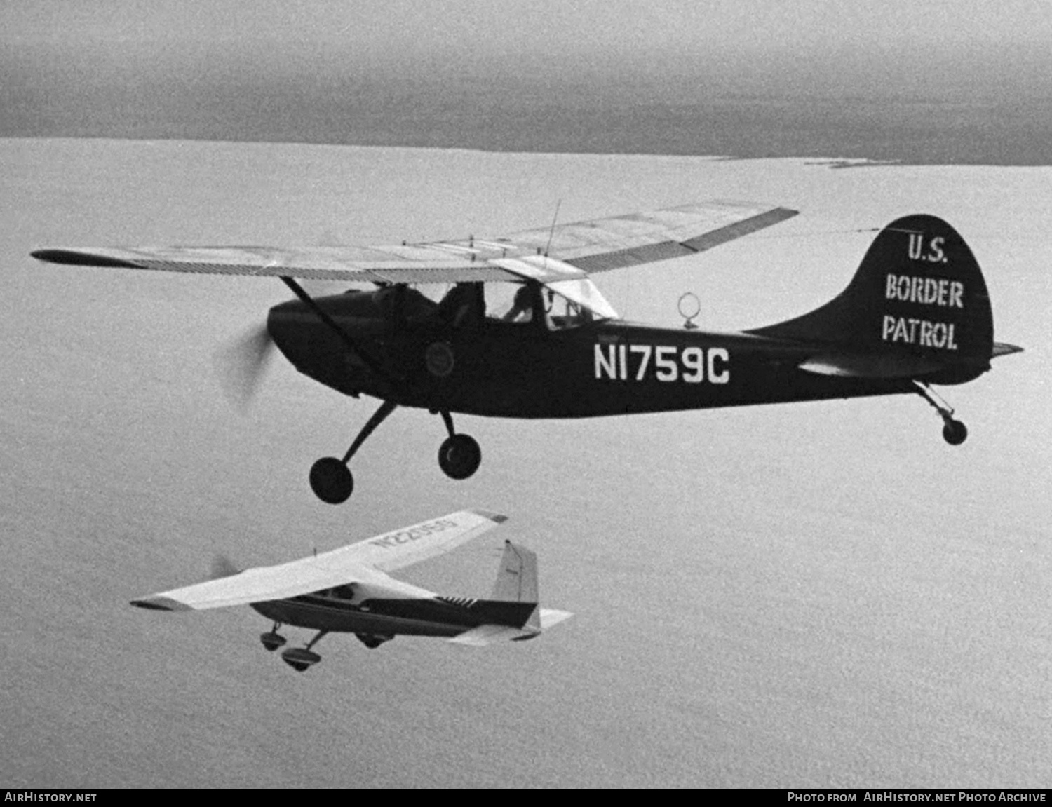 Aircraft Photo of N1759C | Cessna L-19A Bird Dog | US Border Patrol | AirHistory.net #494593