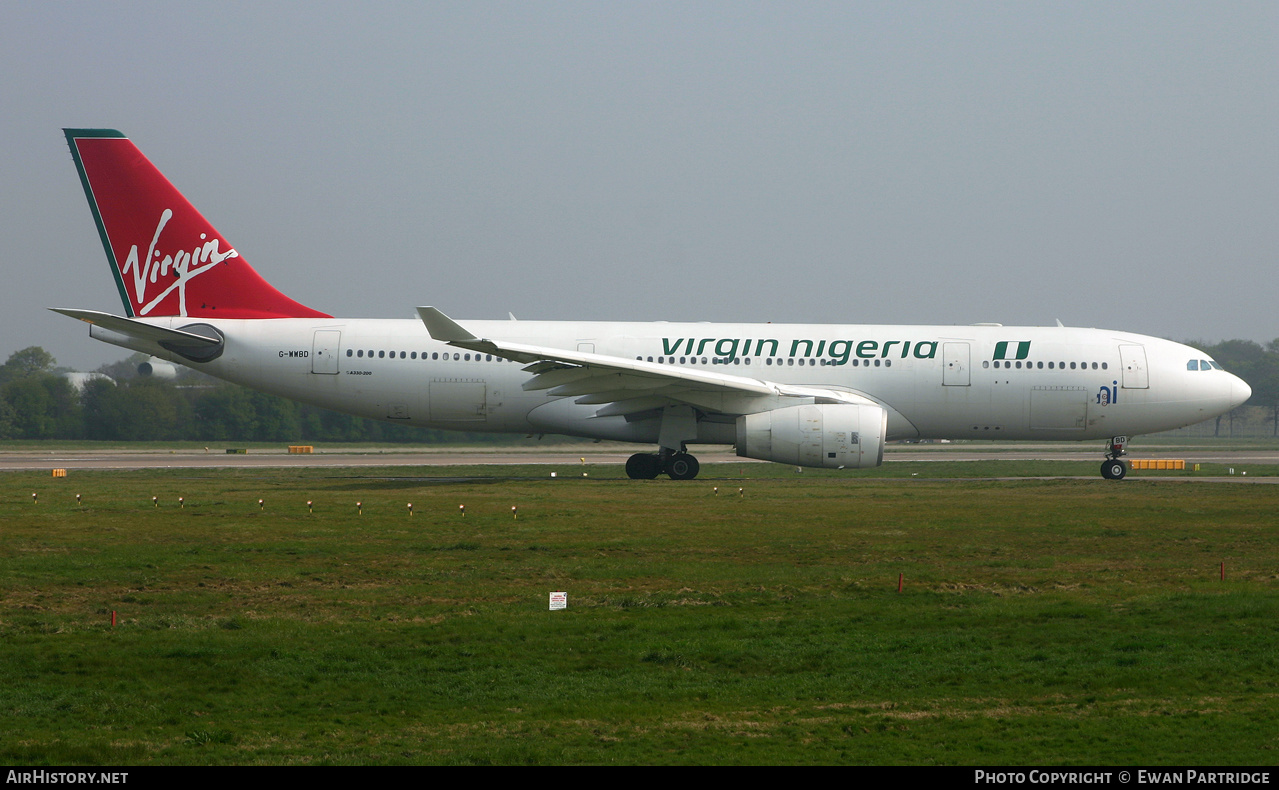Aircraft Photo of G-WWBD | Airbus A330-243 | Virgin Nigeria Airways | AirHistory.net #494597