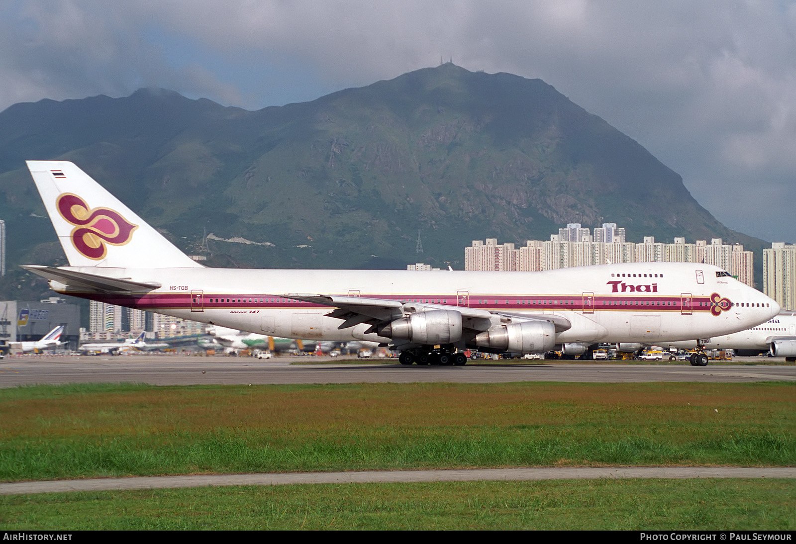 Aircraft Photo of HS-TGB | Boeing 747-2D7B | Thai Airways International | AirHistory.net #494604