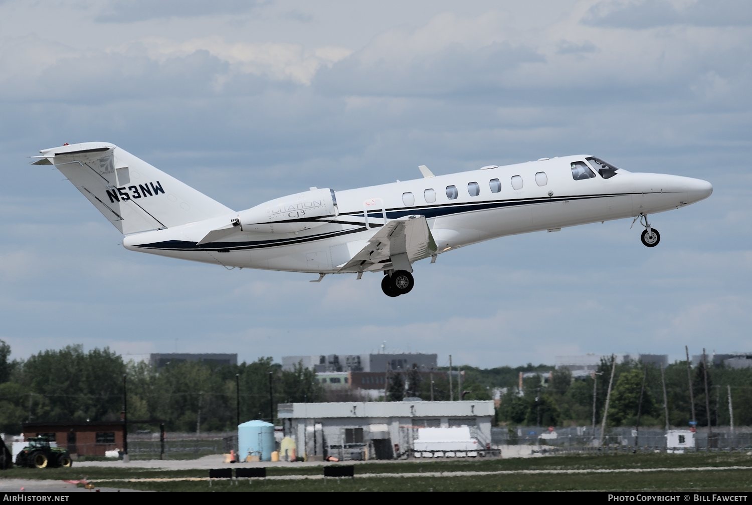 Aircraft Photo of N53NW | Cessna 525B CitationJet CJ3 | AirHistory.net #494617