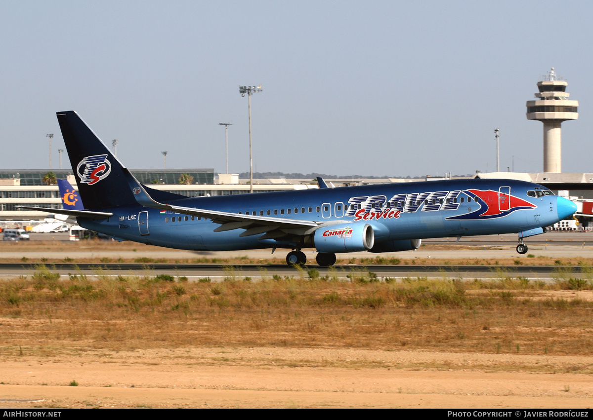 Aircraft Photo of HA-LKE | Boeing 737-86Q | Travel Service | AirHistory.net #494620