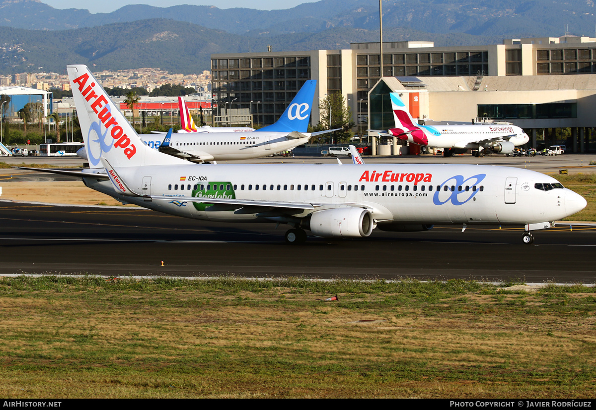 Aircraft Photo of EC-IDA | Boeing 737-86Q | Air Europa | AirHistory.net #494627