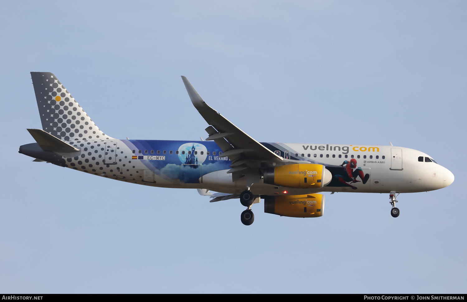 Aircraft Photo of EC-MYC | Airbus A320-232 | Vueling Airlines | AirHistory.net #494629