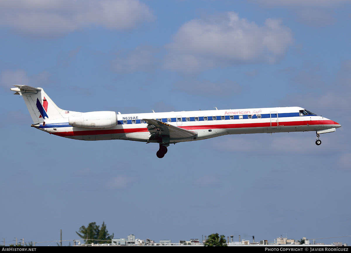 Aircraft Photo of N639AE | Embraer ERJ-145LR (EMB-145LR) | American Eagle | AirHistory.net #494631