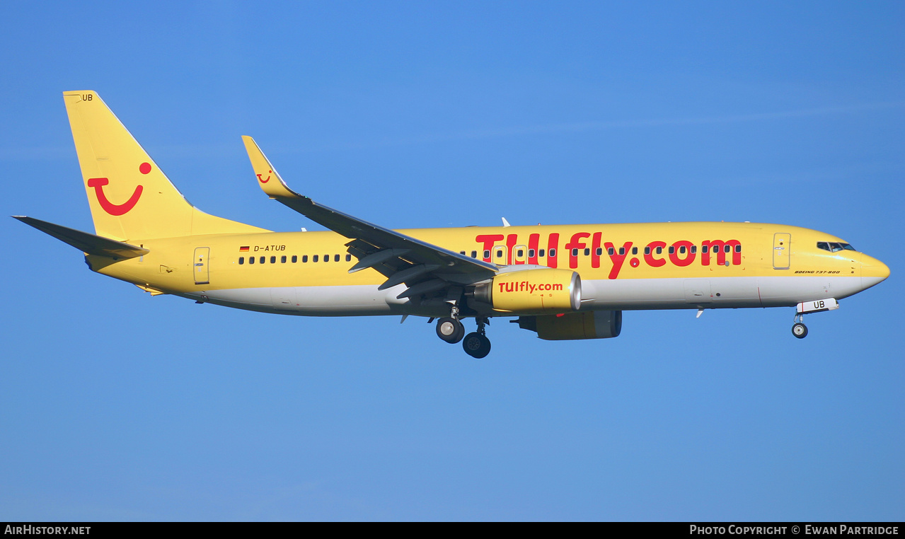 Aircraft Photo of D-ATUB | Boeing 737-8K5 | TUIfly | AirHistory.net #494641