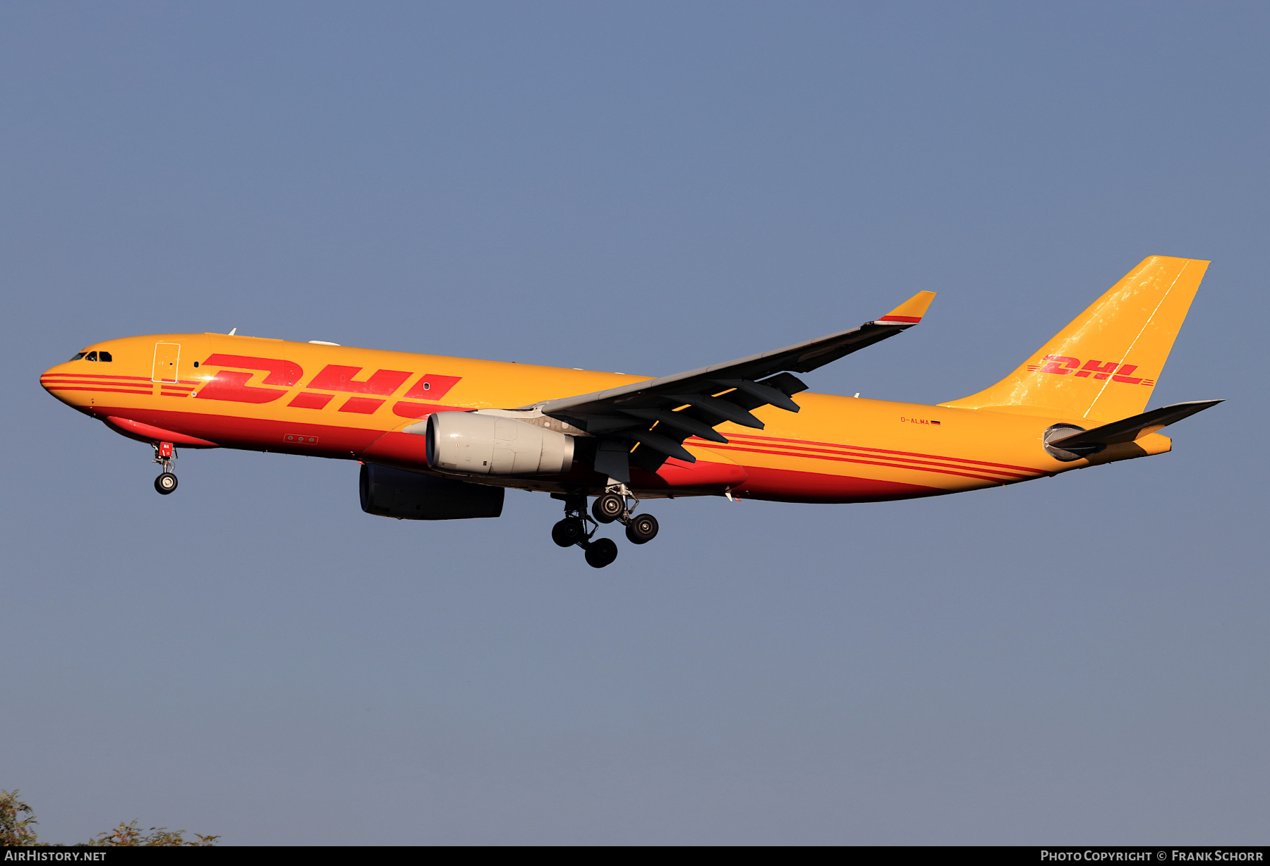 Aircraft Photo of D-ALMA | Airbus A330-243F | DHL International | AirHistory.net #494668