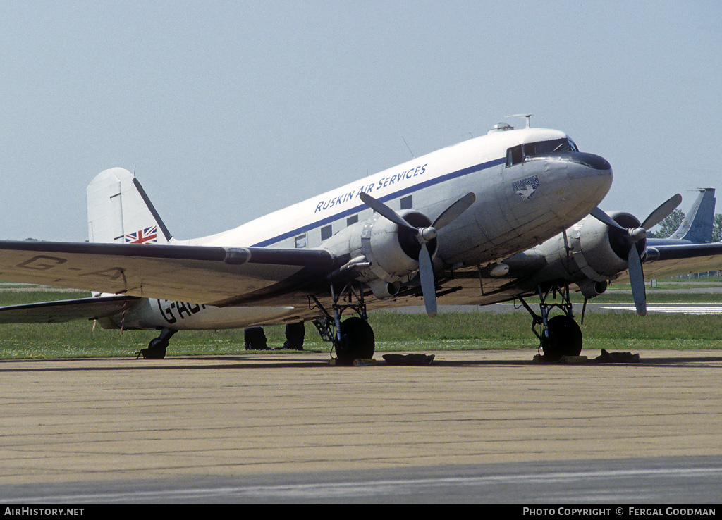 Aircraft Photo of G-DAKS / G-AGHY | Douglas C-47A Skytrain | Ruskin Air Services | AirHistory.net #494670