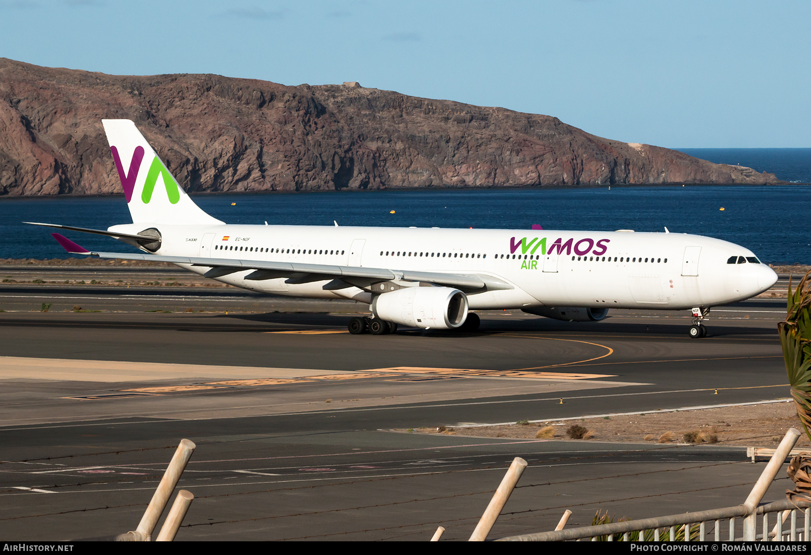 Aircraft Photo of EC-NOF | Airbus A330-343E | Wamos Air | AirHistory.net #494678