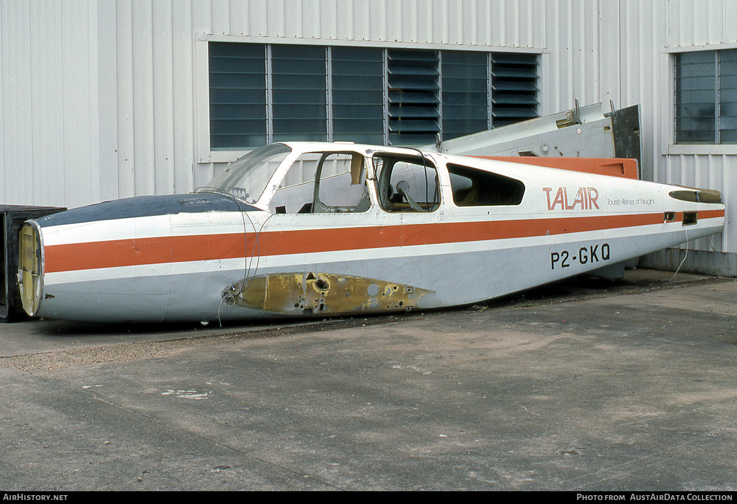 Aircraft Photo of P2-GKQ | Beech C55 Baron (95-C55) | Talair - Tourist Airline of Niugini | AirHistory.net #494688