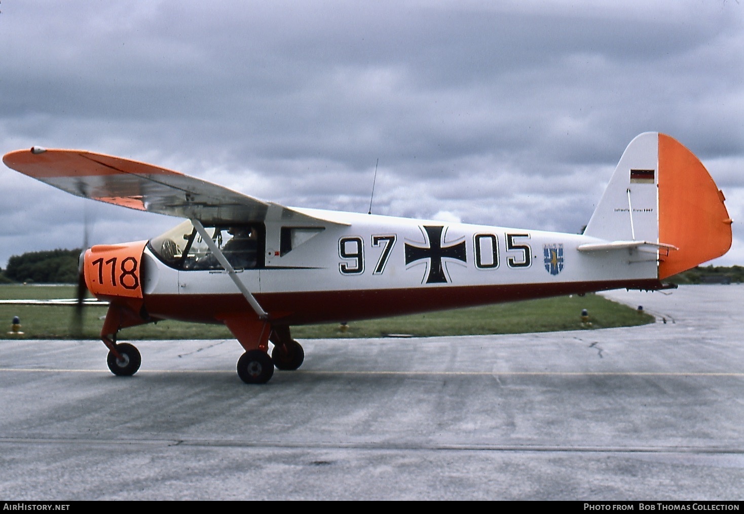 Aircraft Photo of 9705 | Pützer Elster B | Germany - Air Force | AirHistory.net #494692