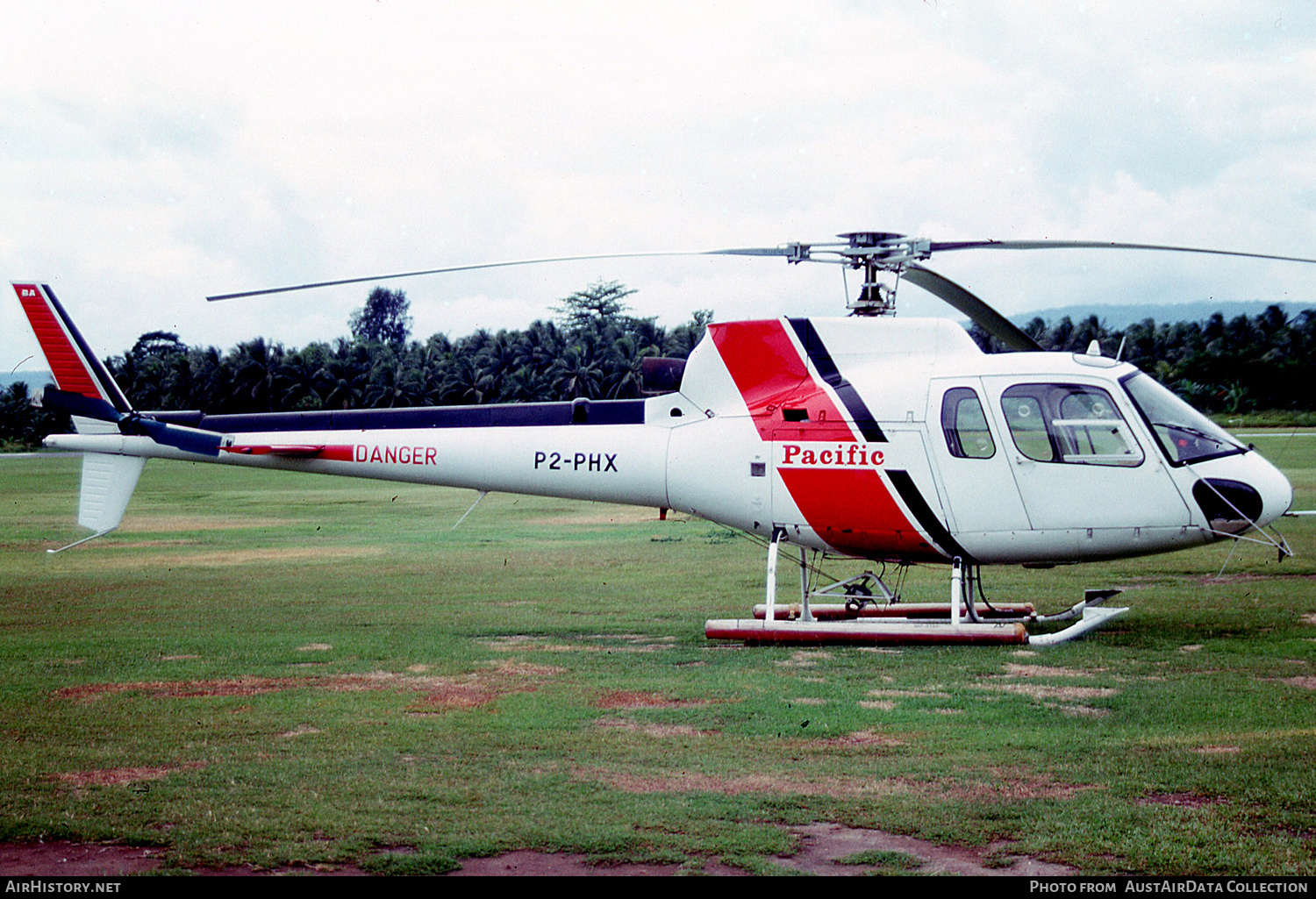 Aircraft Photo of P2-PHX | Aerospatiale AS-350BA Squirrel | Pacific Helicopters | AirHistory.net #494696