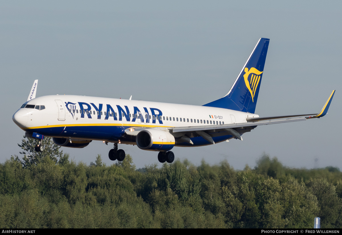 Aircraft Photo of EI-DCY | Boeing 737-8AS | Ryanair | AirHistory.net #494704