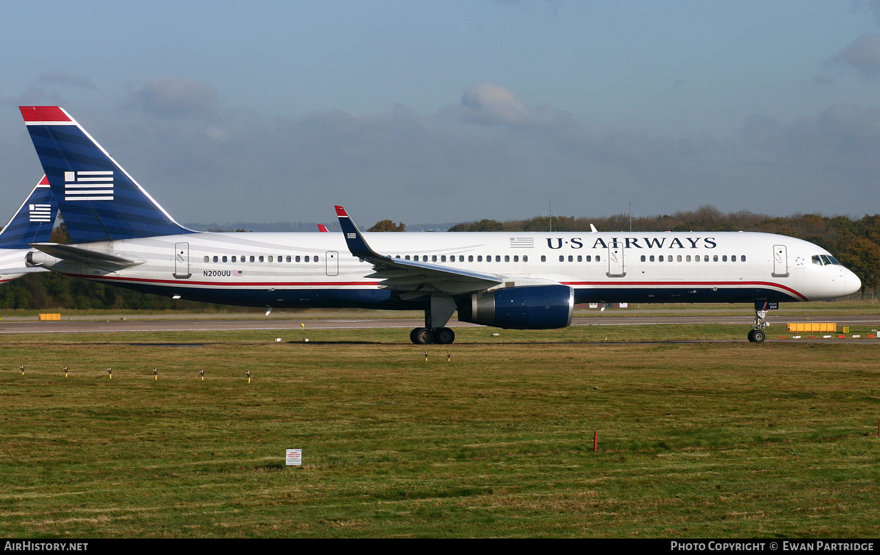 Aircraft Photo of N200UU | Boeing 757-2B7 | US Airways | AirHistory.net #494722