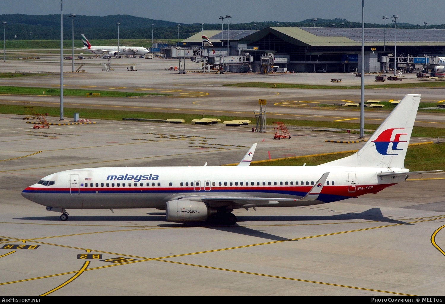 Aircraft Photo of 9M-FFF | Boeing 737-8FZ | Malaysia Airlines | AirHistory.net #494725