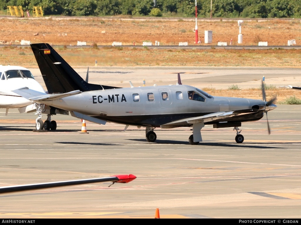 Aircraft Photo of EC-MTA | Socata TBM-850 (700N) | AirHistory.net #494740