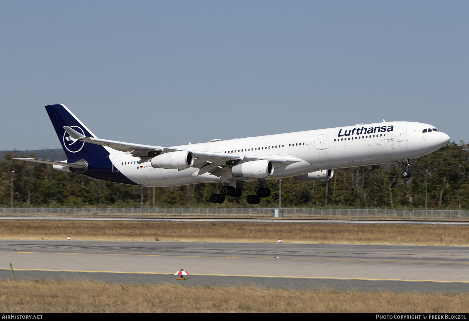 Aircraft Photo of D-AIGT | Airbus A340-313X | Lufthansa | AirHistory.net #494765